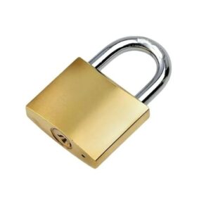 Square Brass Padlock – Precision in Every Detail
